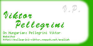 viktor pellegrini business card